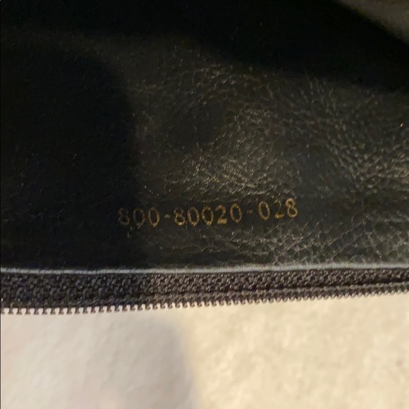 Vintage Fendi Black leather envelope bag - Picture 8 of 8